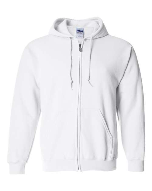 Heavy - Blend Full Zip Hooded Sweatshirt - 18600