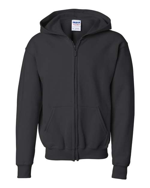 Youth Full Zip Hooded Sweater - 18600B