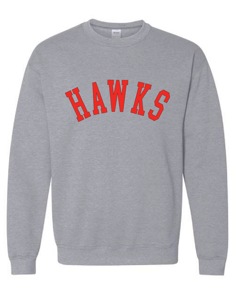 Hudson Hawks Collegiate Crewneck - YOUTH