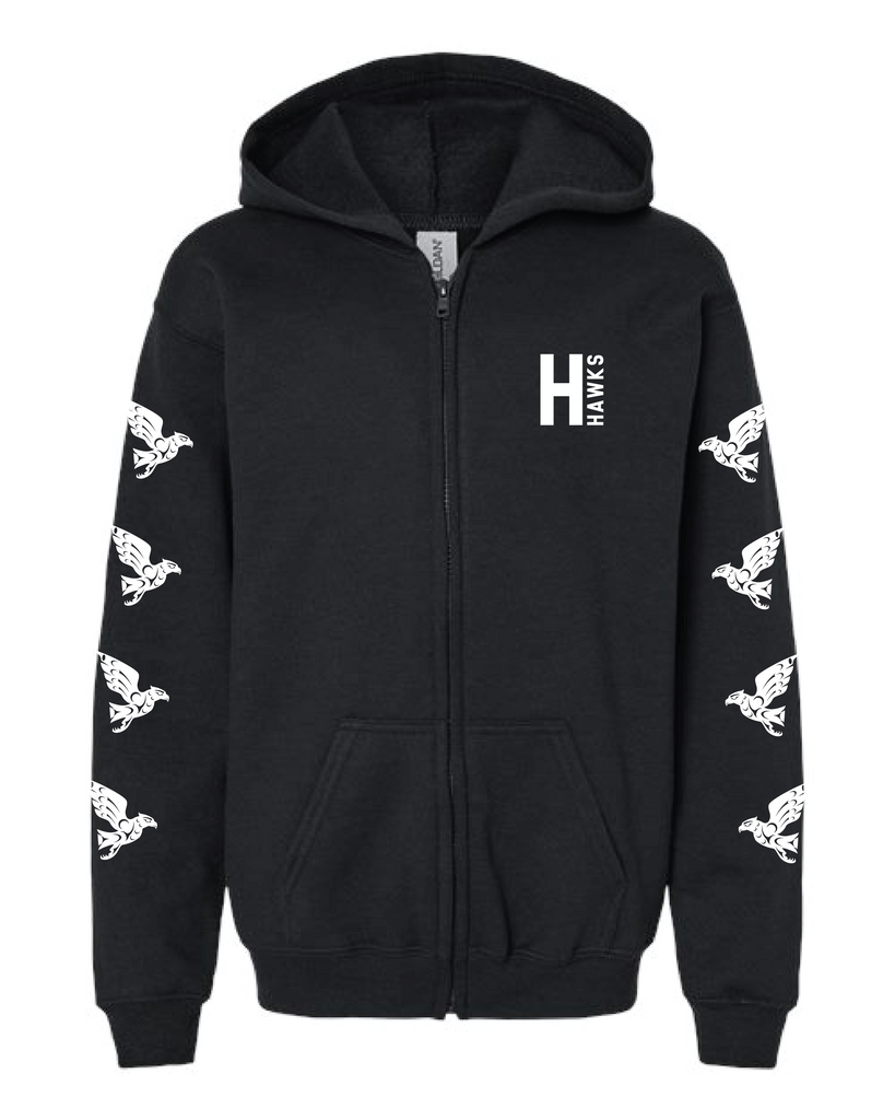 Hawks Flyaway Zip Hoody - ADULT