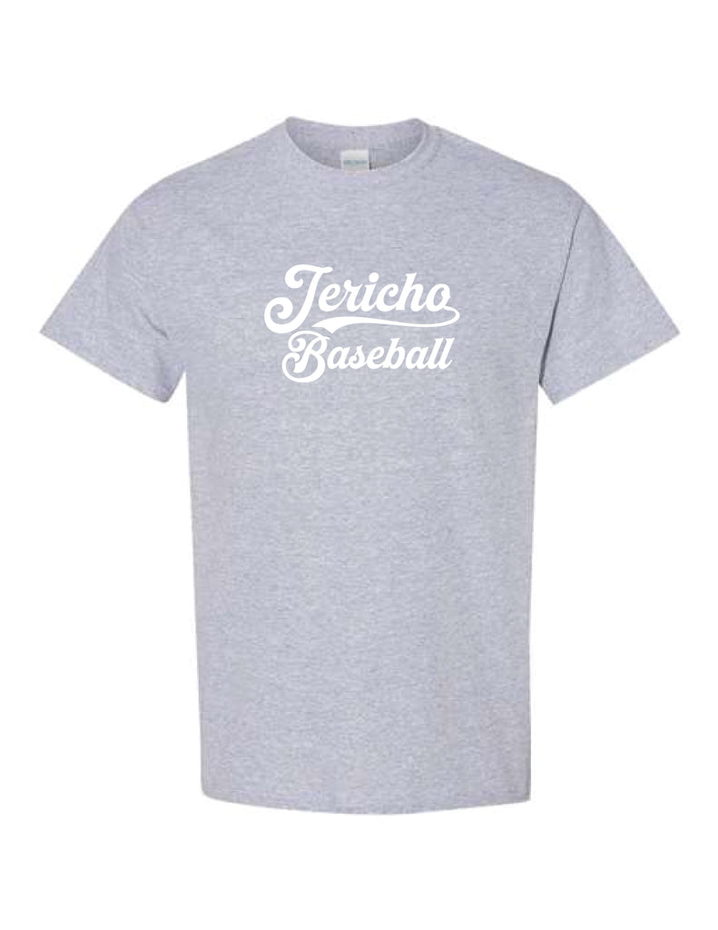 YOUTH Jericho Baseball Retro Script Tee