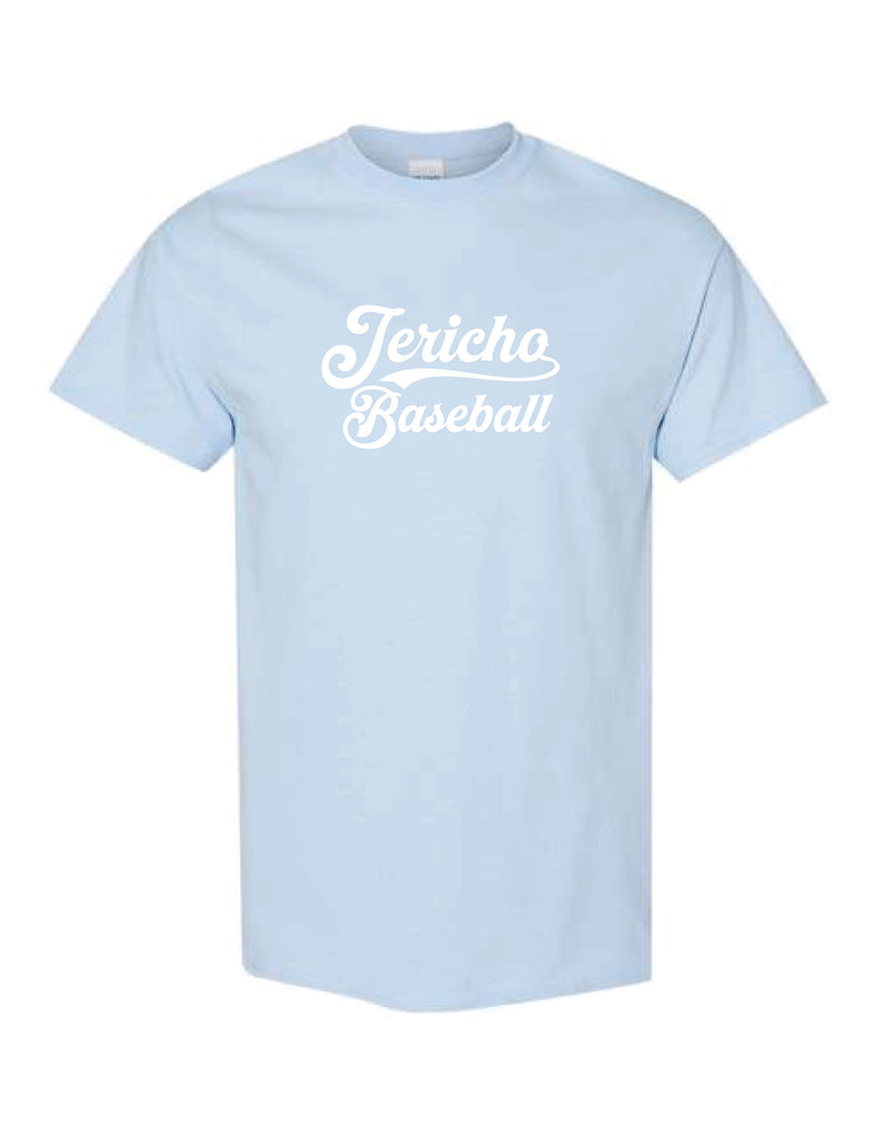 YOUTH Jericho Baseball Retro Script Tee