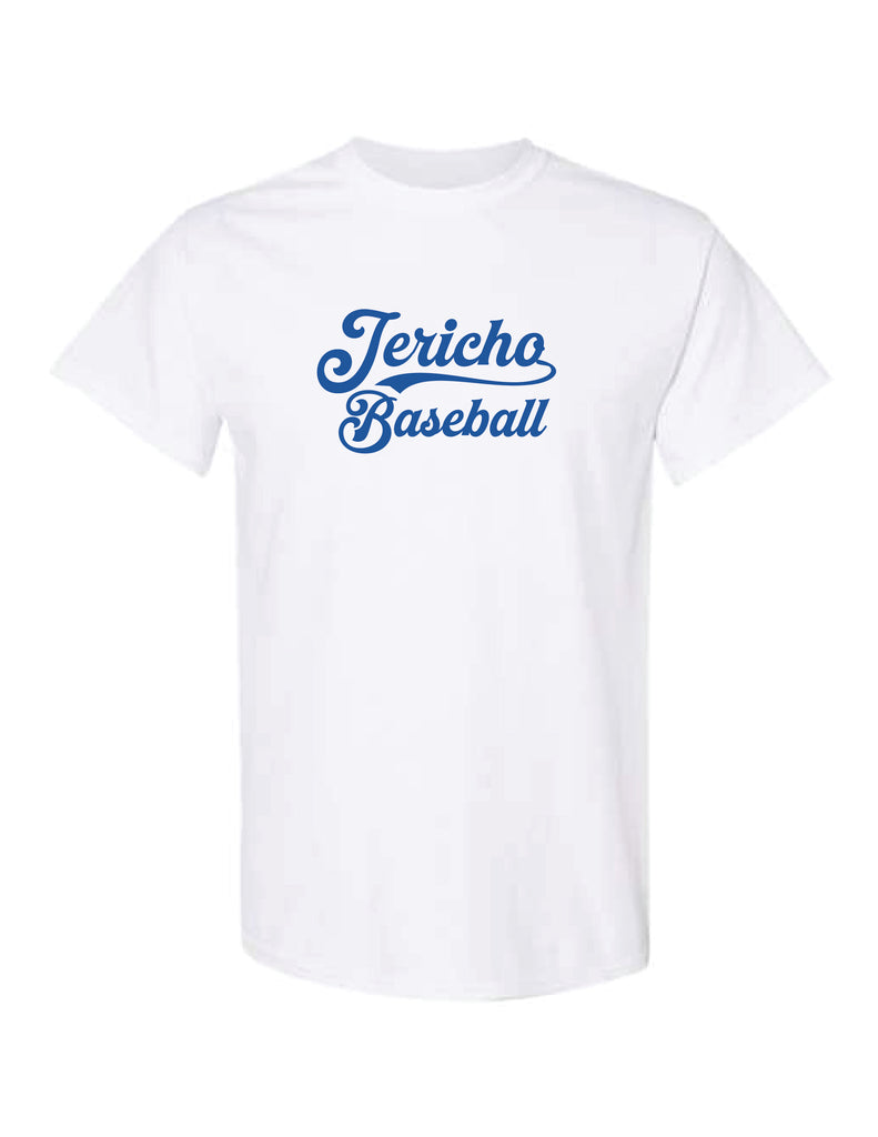 ADULT Jericho Baseball Retro Script Tee