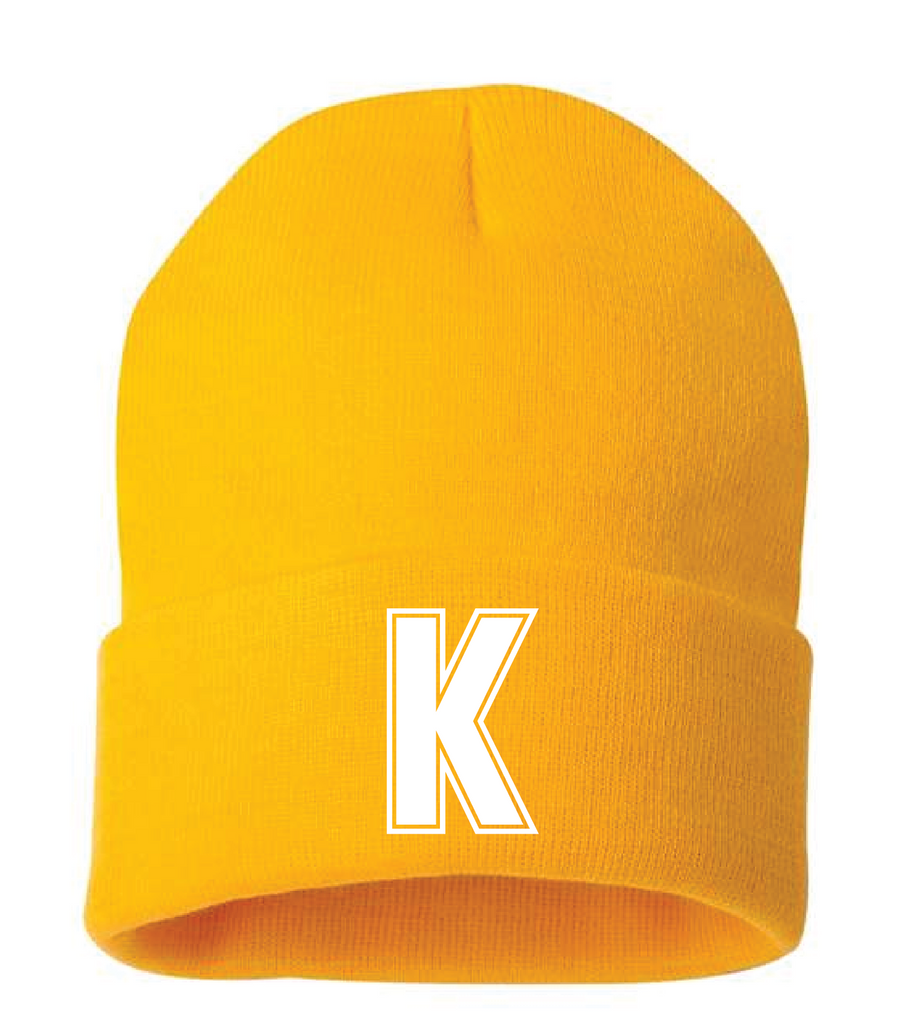 Kerrisdale 'K' Beanie - YOUTH & ADULT ONE SIZE