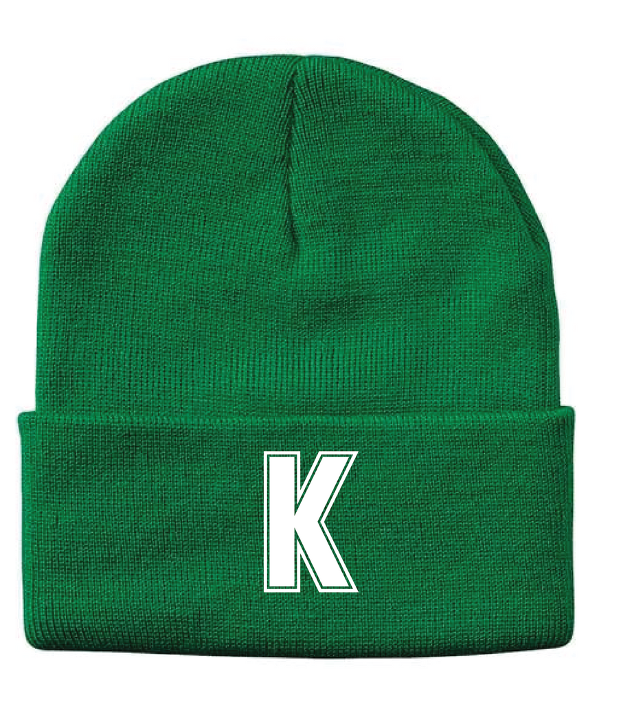 Kerrisdale 'K' Beanie - YOUTH & ADULT ONE SIZE