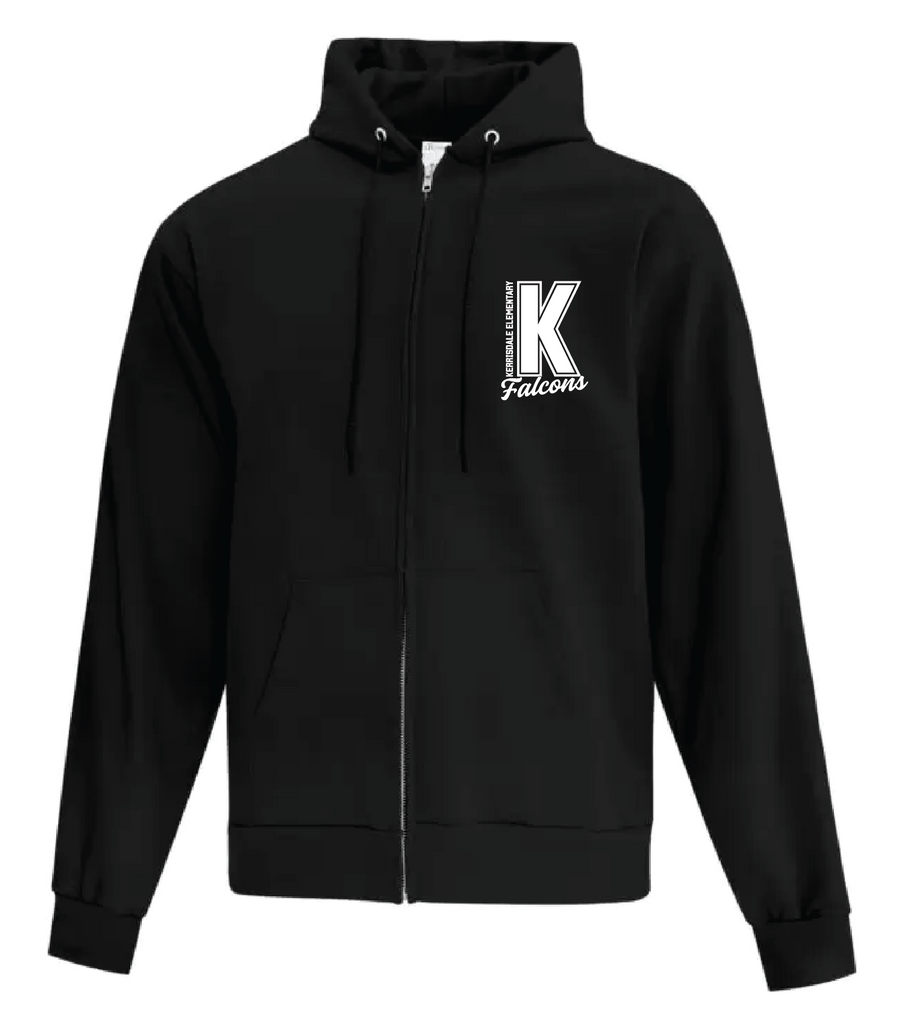 Kerrisdale 'K' Zip Hoody - ADULT