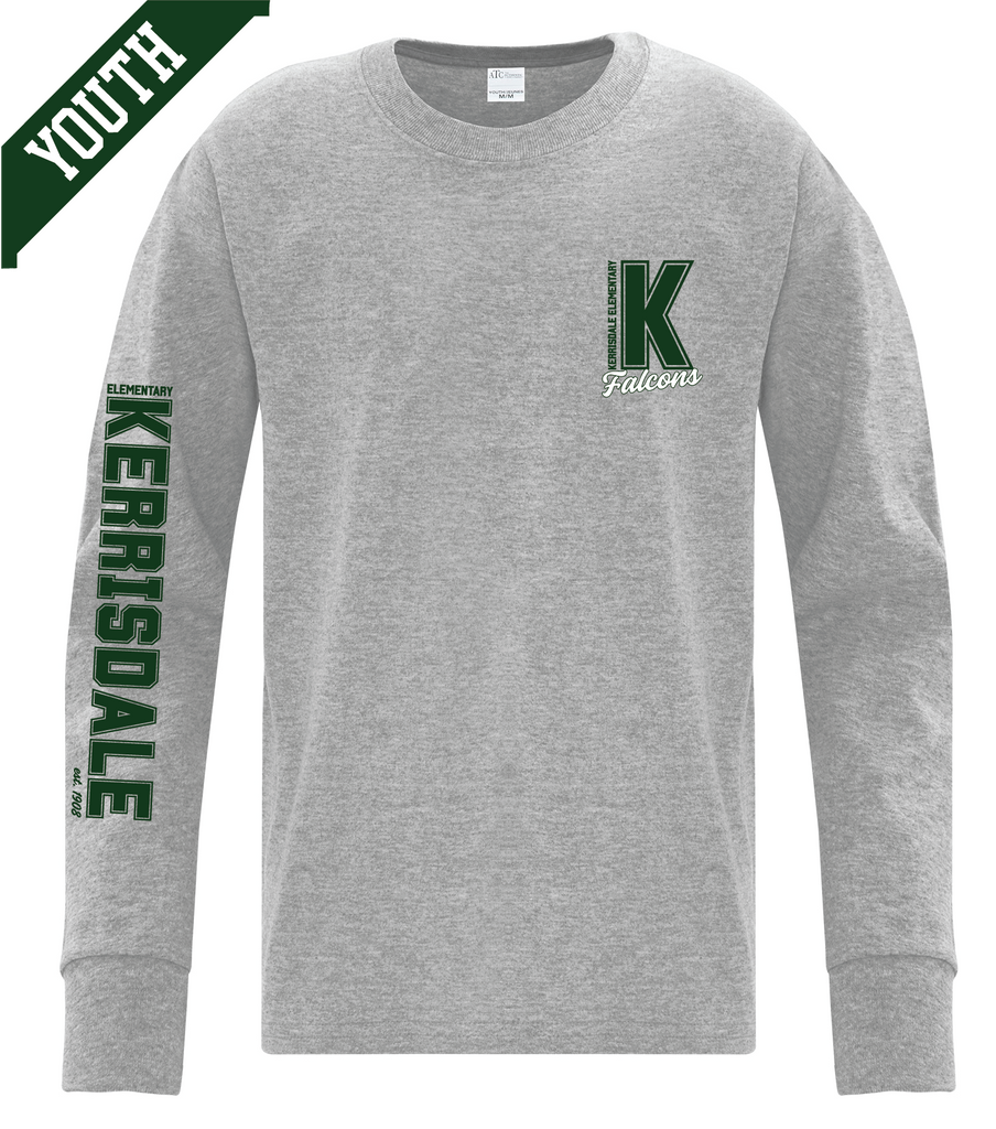 Long Sleeve 'KF' Tee - YOUTH