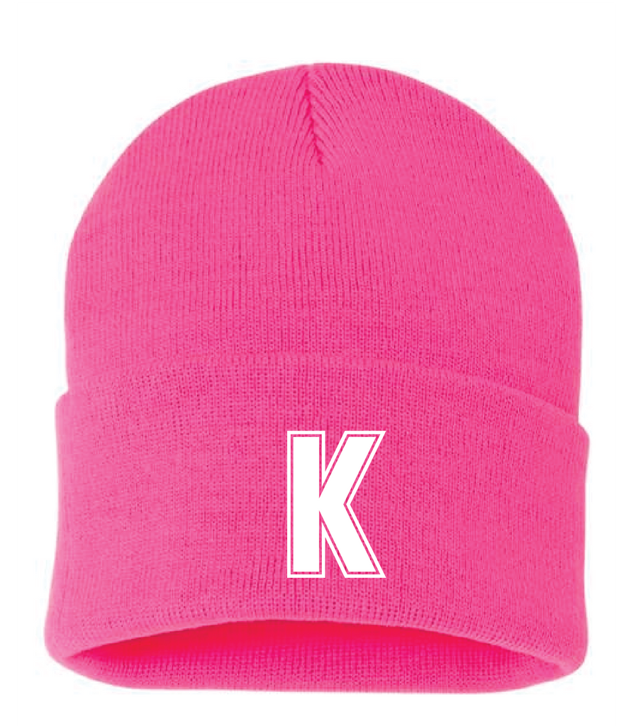 Kerrisdale 'K' Beanie - YOUTH & ADULT ONE SIZE