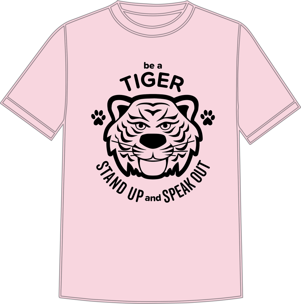 YOUTH Tennyson Tiger - Pink Shirt