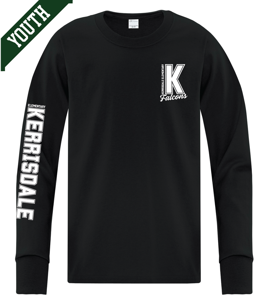 Long Sleeve 'KF' Tee - YOUTH