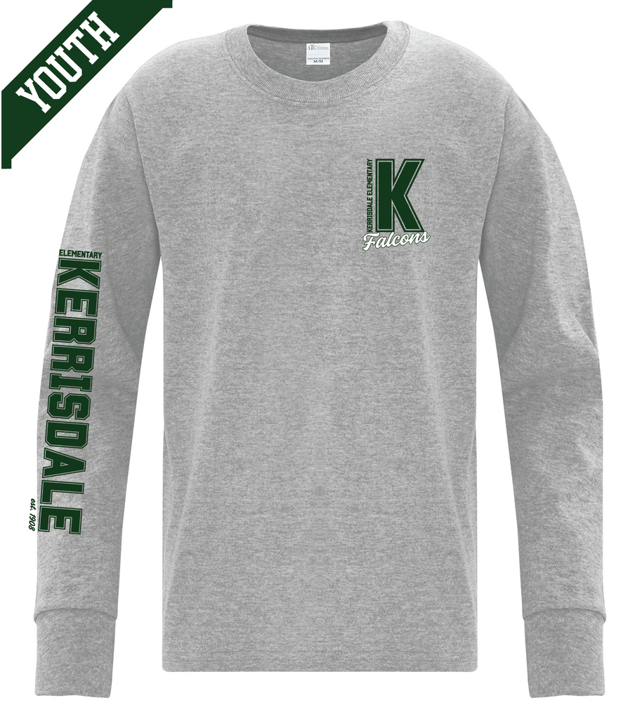 Long Sleeve 'KF' Tee - YOUTH